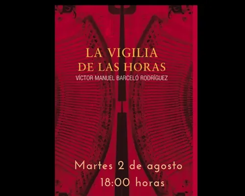 Flyer de Presentación de «La vigilia de las horas»