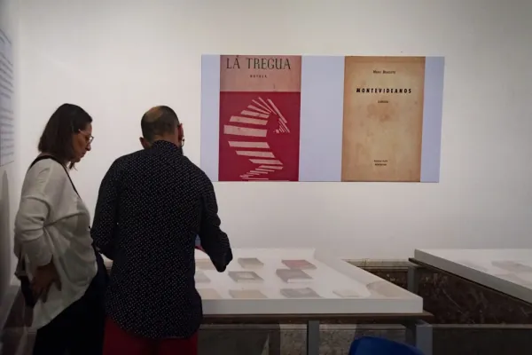 Flyer de Primeras ediciones de Benedetti