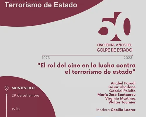 Flyer de Ciclo de foros sobre Derechos Humanos. Mesa 3