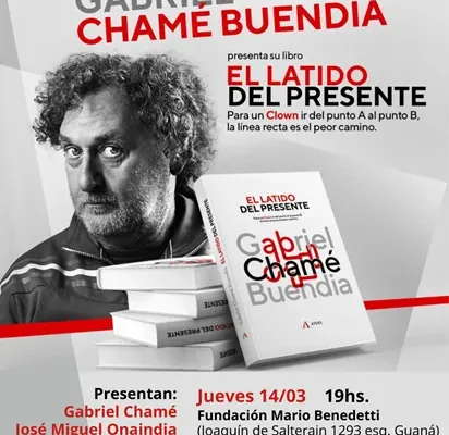 Flyer de Presentación del libro «El latido del presente»
