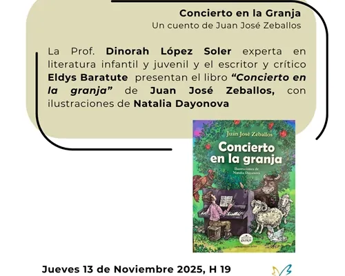 Presentación de "Concierto en la granja"