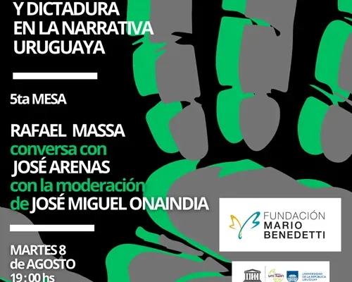 Flyer de Cierre del ciclo «Golpe de estado y dictadura en la narrativa uruguaya»