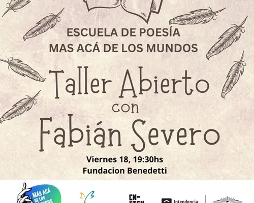 Flyer de Más acá de los mundos