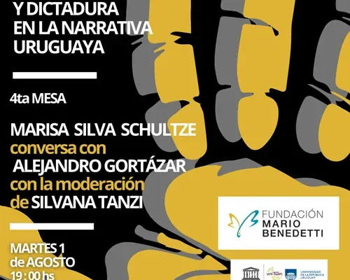 Flyer de 4ta mesa de «Golpe de estado y dictadura en la narrativa uruguaya»