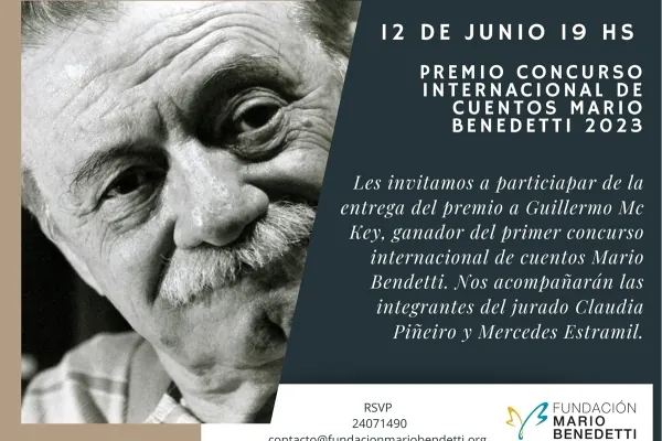 Premio 1er Concurso internacional de cuentos Mario Benedetti