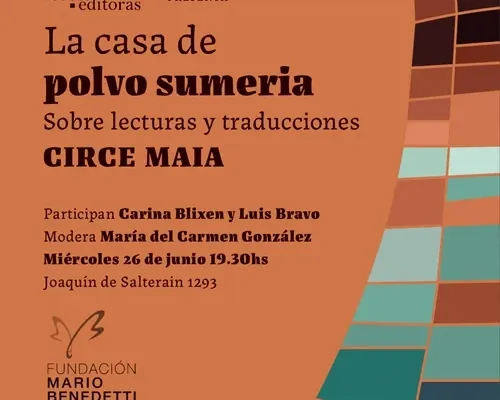 Presentación de «La casa de polvo sumeria»de Circe Maia