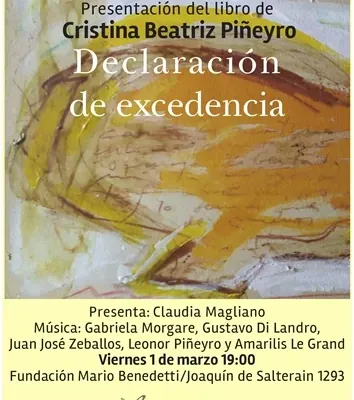 Flyer de Presentación de «Declaración de excedencia»