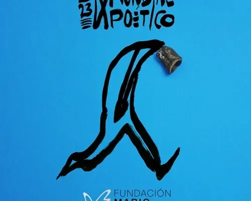 Flyer de Mundial Poético 2023 en  Fundación Benedetti