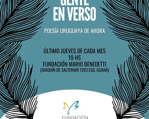 Flyer de Inicio del ciclo «Gente en Verso»