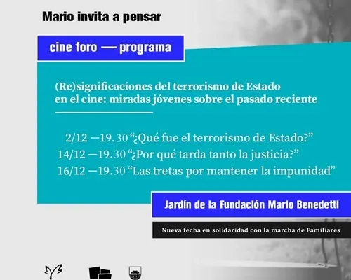 Flyer de Mario invita a pensar