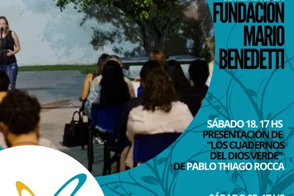 Flyer de Sábados de setiembre en Fundación Benedetti