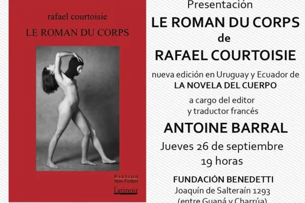Flyer de Presentación de «La novela del cuerpo/ Le roman du corps»